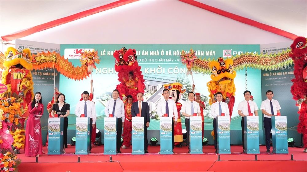 Huế khởi công dự án nhà ở xã hội tại Khu đô thị Chân Mây