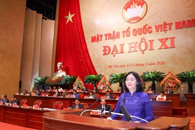 Bui Thi Minh Hoai appointed to chair the Vietnam Fatherland Front Central Committee for the XI term, 2026-2031
