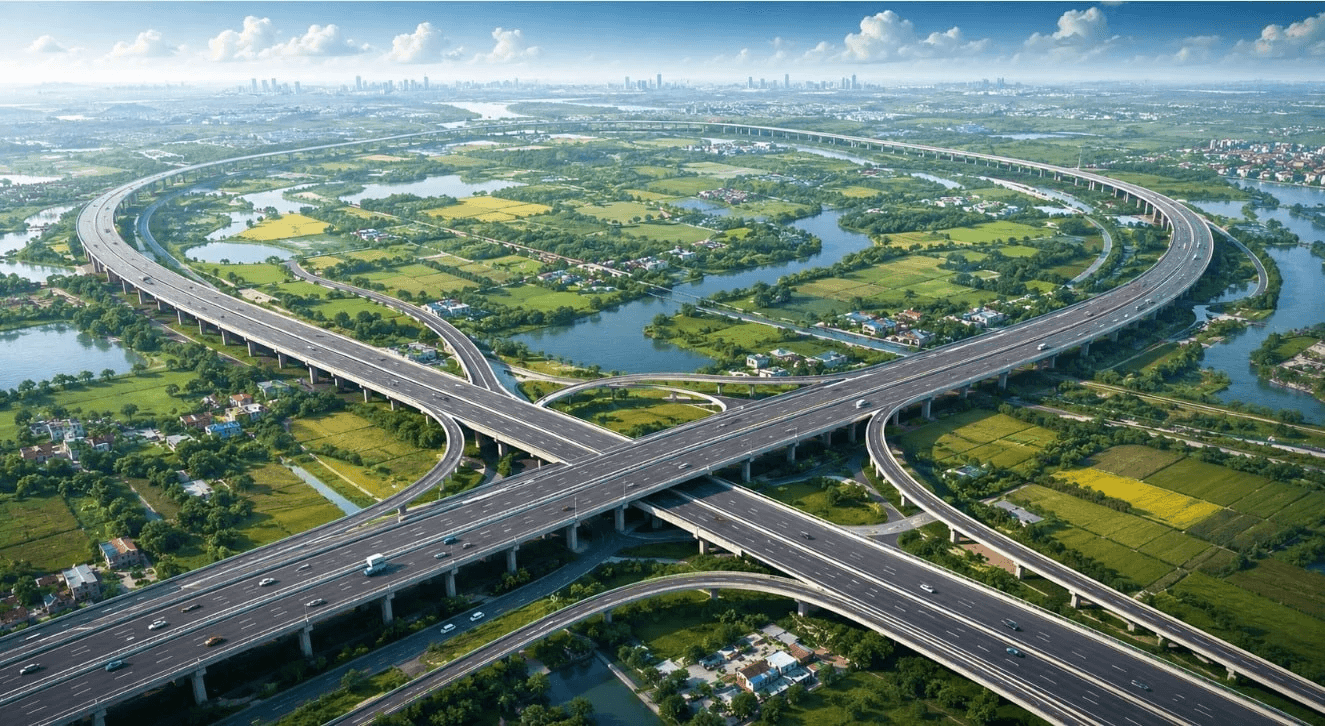 Vành đai 5 - Vùng Thủ đô vốn hơn 235.700 tỷ dài 321 km dự kiến khởi công trong năm 2027