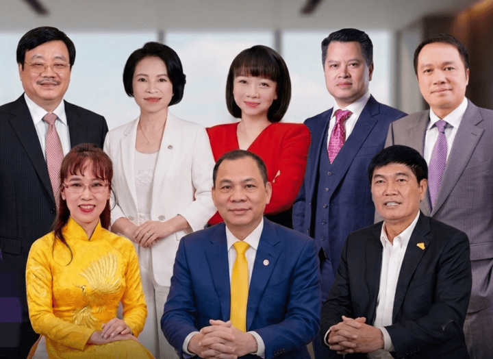 Hệ sinh thái doanh nghiệp của 8 tỷ phú USD Việt Nam