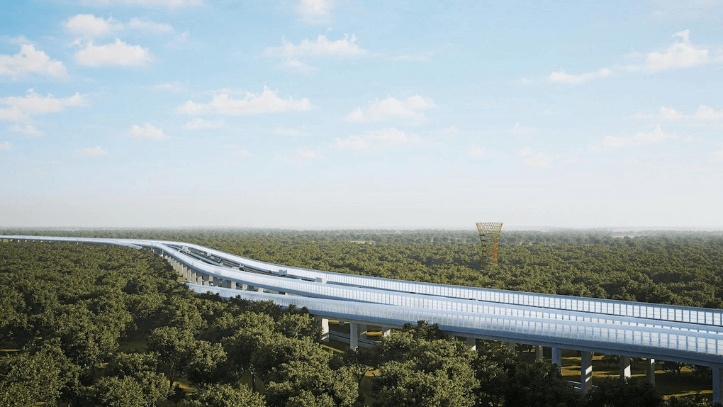 Triển khai đường trên cao 13km xuyên rừng nguyên sinh