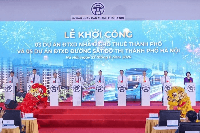 Vinhomes và VinSpeed đảm nhận vai trò tổng thầu EPC 5 tuyến metro tại Hà Nội