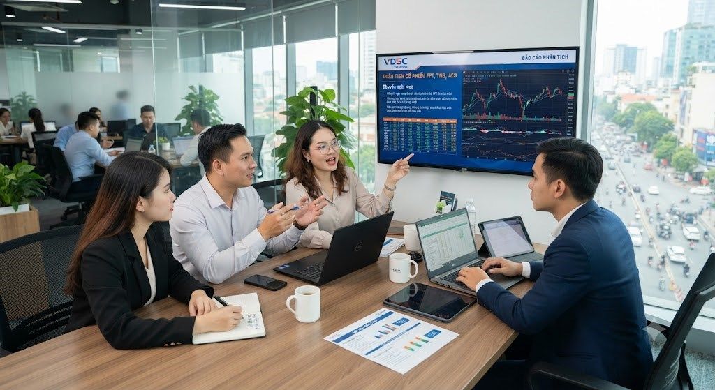 Bộ 3 cổ phiếu FPT, TNG, ACB lọt "tầm ngắm" công ty chứng khoán nhờ điều gì?