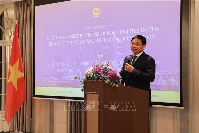 Việt Nam muốn thúc đẩy hợp tác với Thụy Sỹ phát triển thị trường tài sản mã hóa