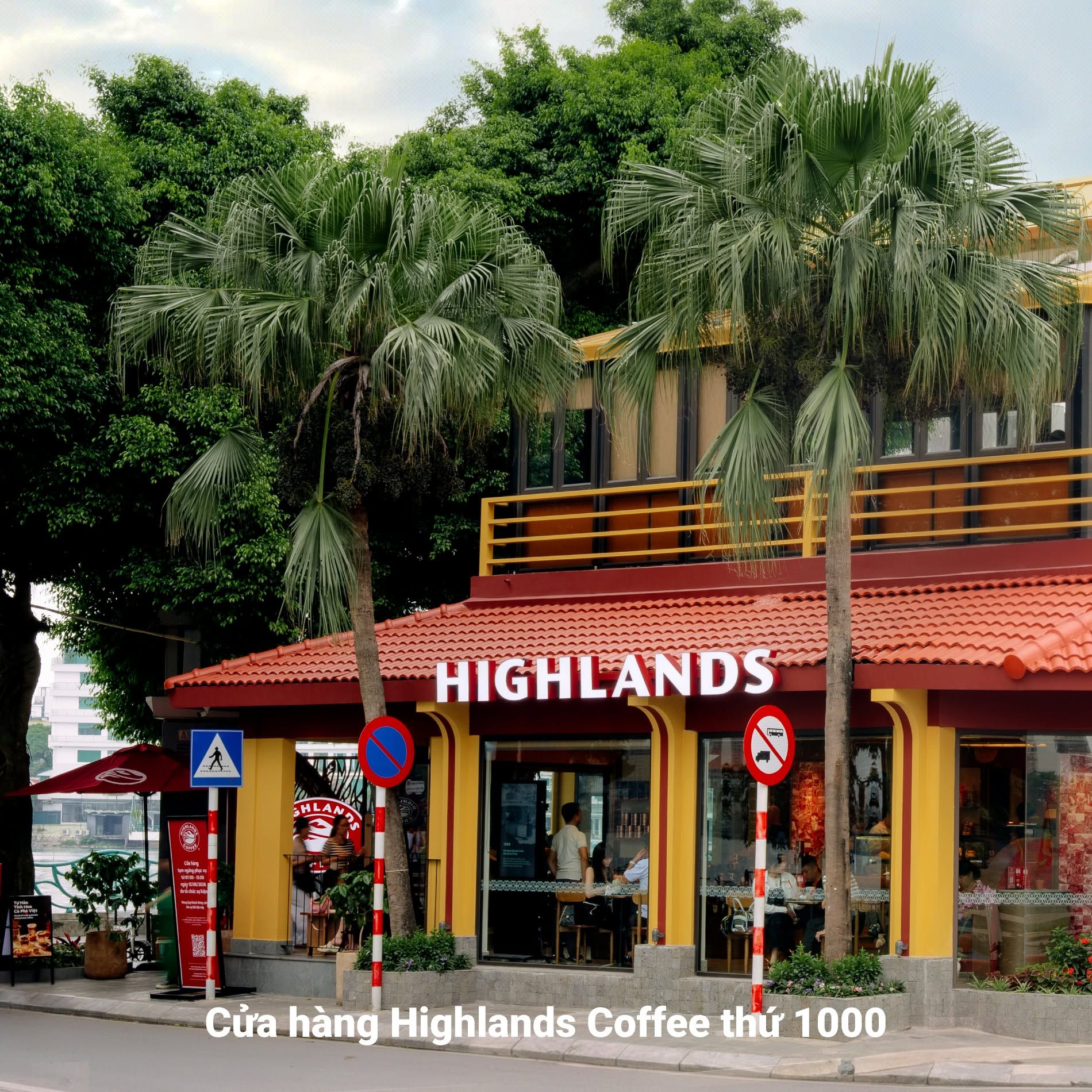 Highlands Coffee khai trương cửa hàng thứ 1.000 tại Hà Nội