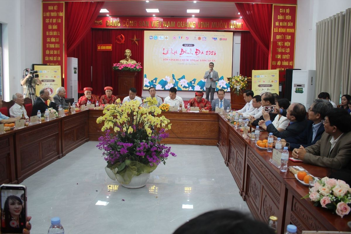 Lễ hội Bình Đà 2026 tại Hà Nội tôn vinh Đức Quốc tổ Lạc Long Quân, thúc đẩy gìn giữ di sản và phát triển du lịch