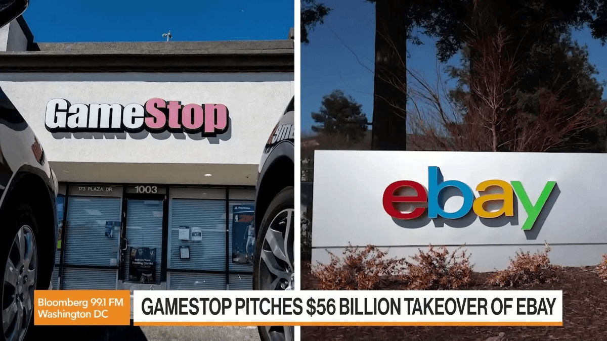GameStop đề xuất mua lại eBay với giá khoảng 56 tỷ USD