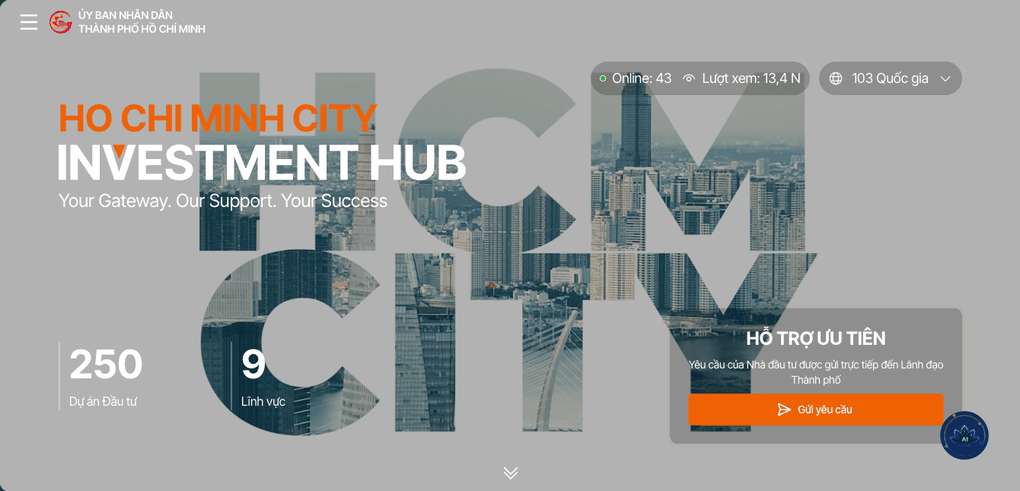 Ho Chi Minh City launches AI-powered platform to connect investors with investment projects