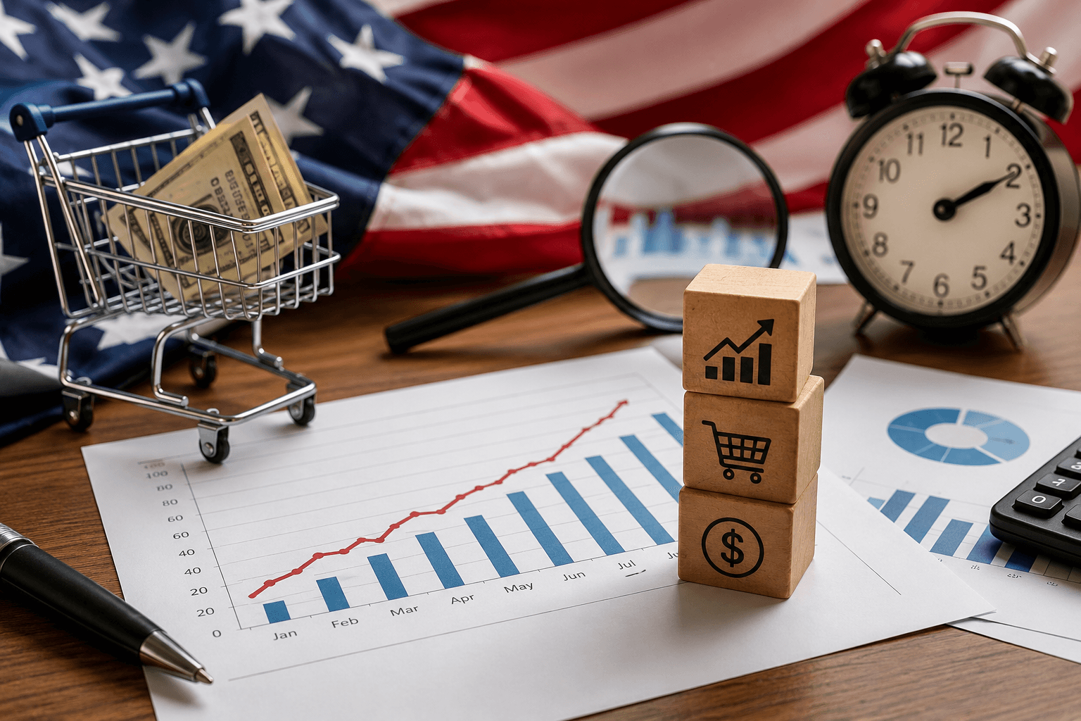 CPI tháng 7 của Mỹ được chờ đợi, Fed đứng trước bài toán lãi suất khó đoán