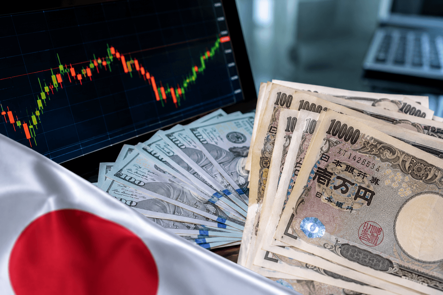 Yên Nhật đứng trước ngưỡng 160 yên/USD, khả năng can thiệp tỷ giá được chú ý