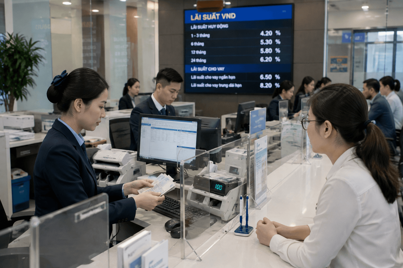 Không giảm lãi suất, ngân hàng có thể bị NHNN giảm room tín dụng năm 2027