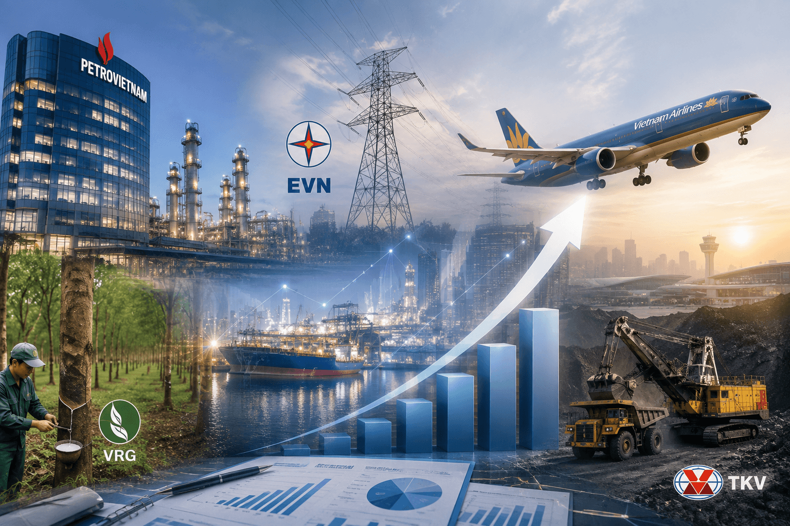Petrovietnam thu 734.700 tỷ đồng, EVN xóa hết lỗ lũy kế