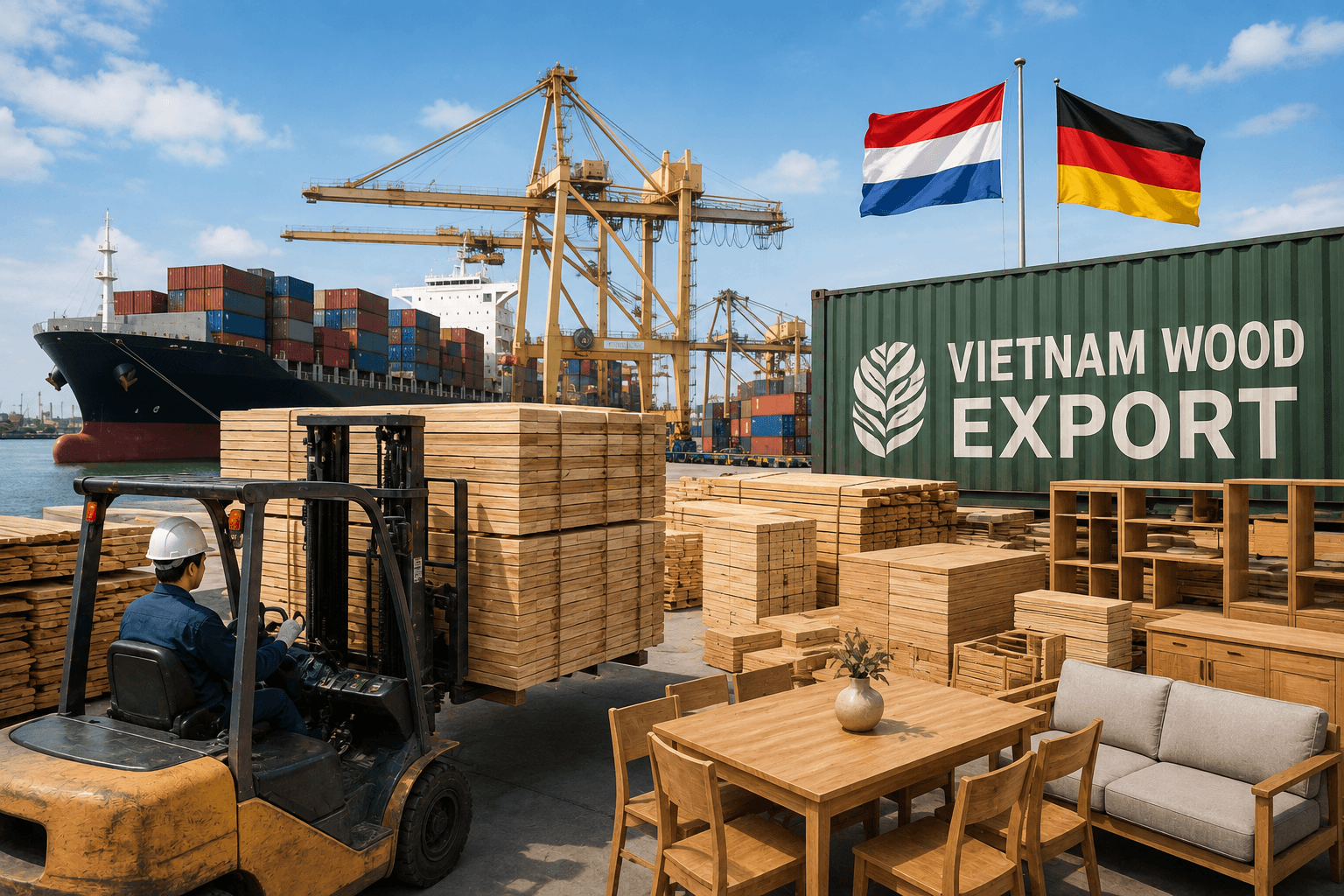 Gỗ Việt thu 10,2 tỷ USD sau 7 tháng, doanh nghiệp tìm cách giảm phụ thuộc thị trường Mỹ