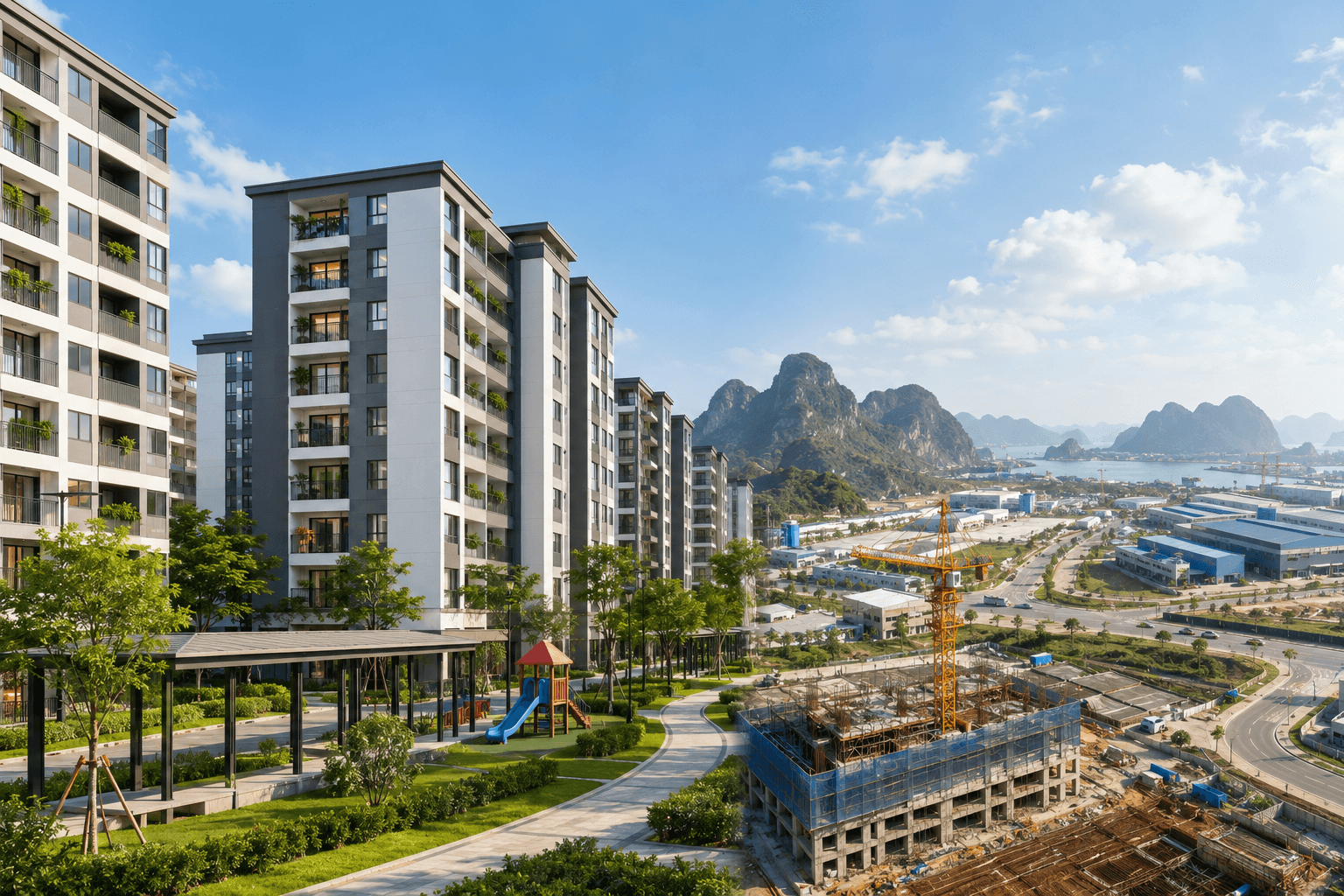 Quảng Ninh lên kế hoạch phát triển gần 13.000 căn hộ cho thuê, ưu tiên các khu công nghiệp