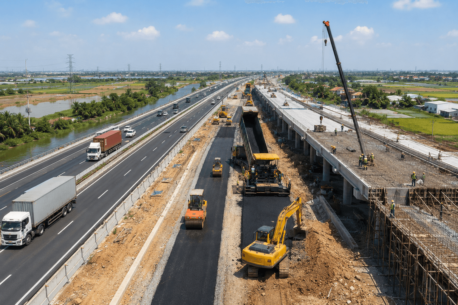 Sáu ngân hàng rót 27.094 tỷ đồng cho dự án cao tốc TP.HCM - Trung Lương - Mỹ Thuận