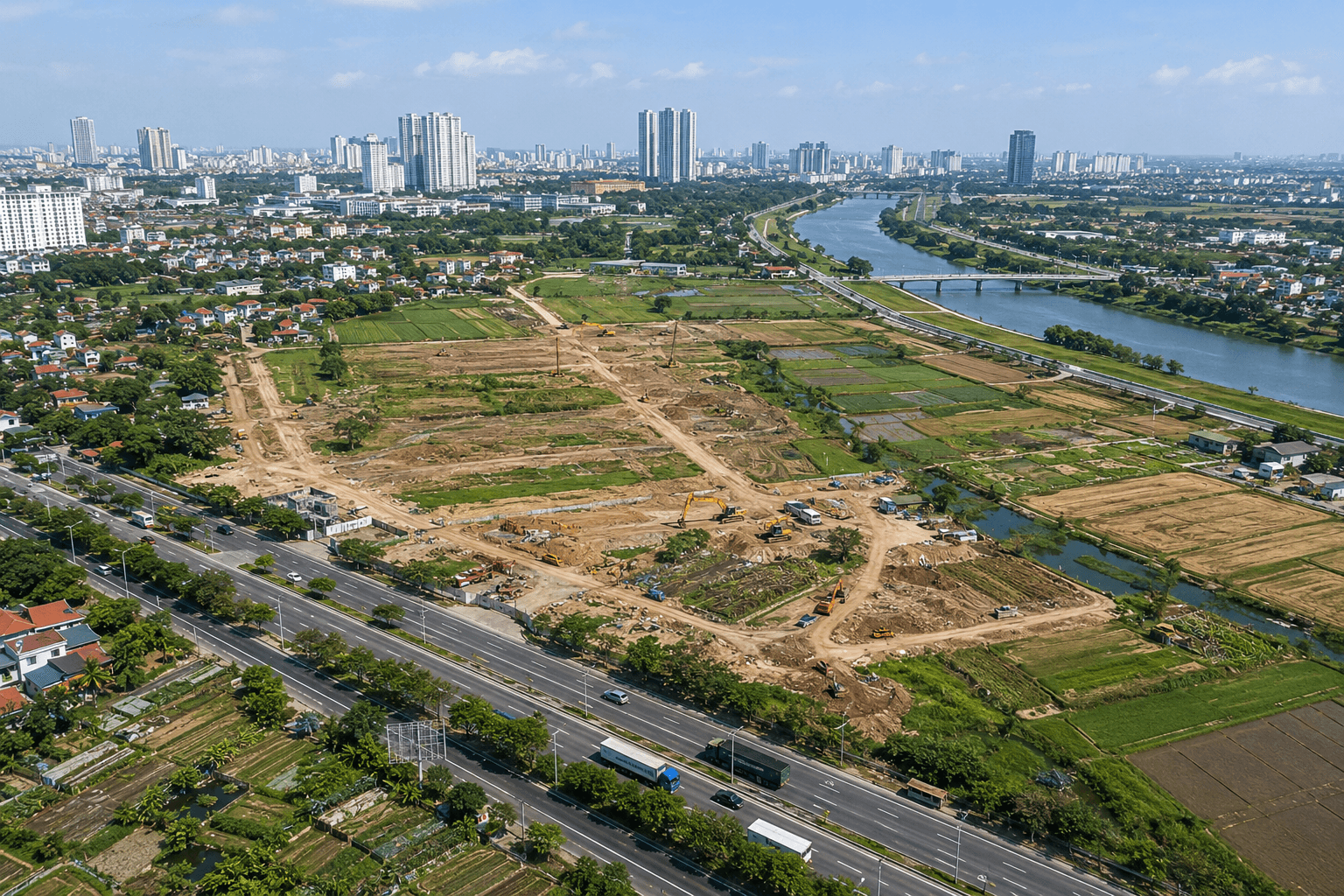 HĐND Hà Nội chấp thuận thu hồi hơn 11.563 ha đất để triển khai 873 dự án