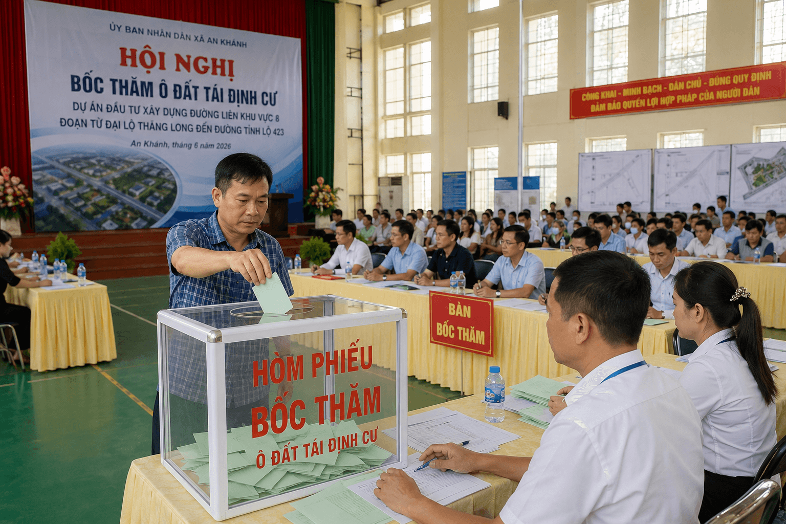 Hà Nội đồng loạt triển khai giao đất tái định cư cho loạt dự án trọng điểm