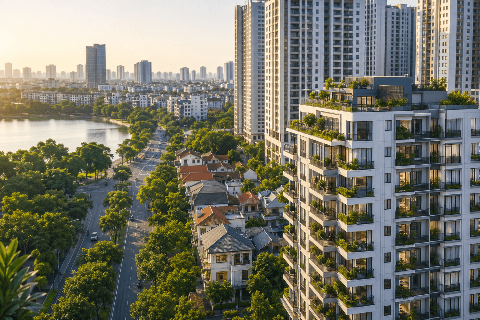 Người Hà Nội đổi tư duy mua nhà, chung cư dần thay thế nhà đất