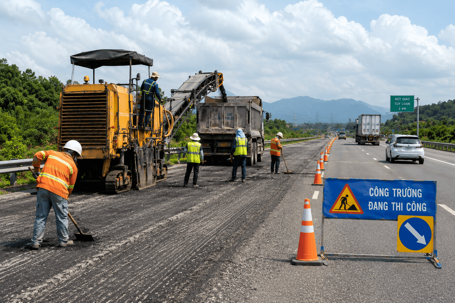 Cao tốc Đà Nẵng - Quảng Ngãi sửa chữa hơn 165 tỷ đồng, nhiều hạng mục hoàn thành cuối tháng 7