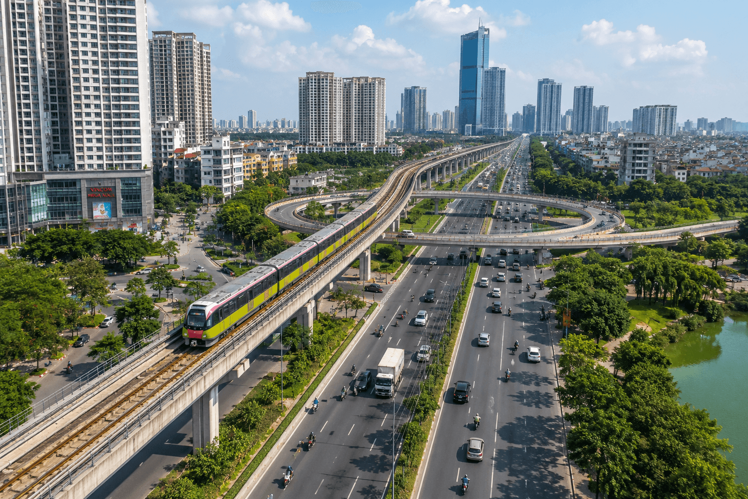 Hà Nội dồn lực tháo gỡ điểm nghẽn hạ tầng, tăng tốc giao thông, metro và các đại dự án