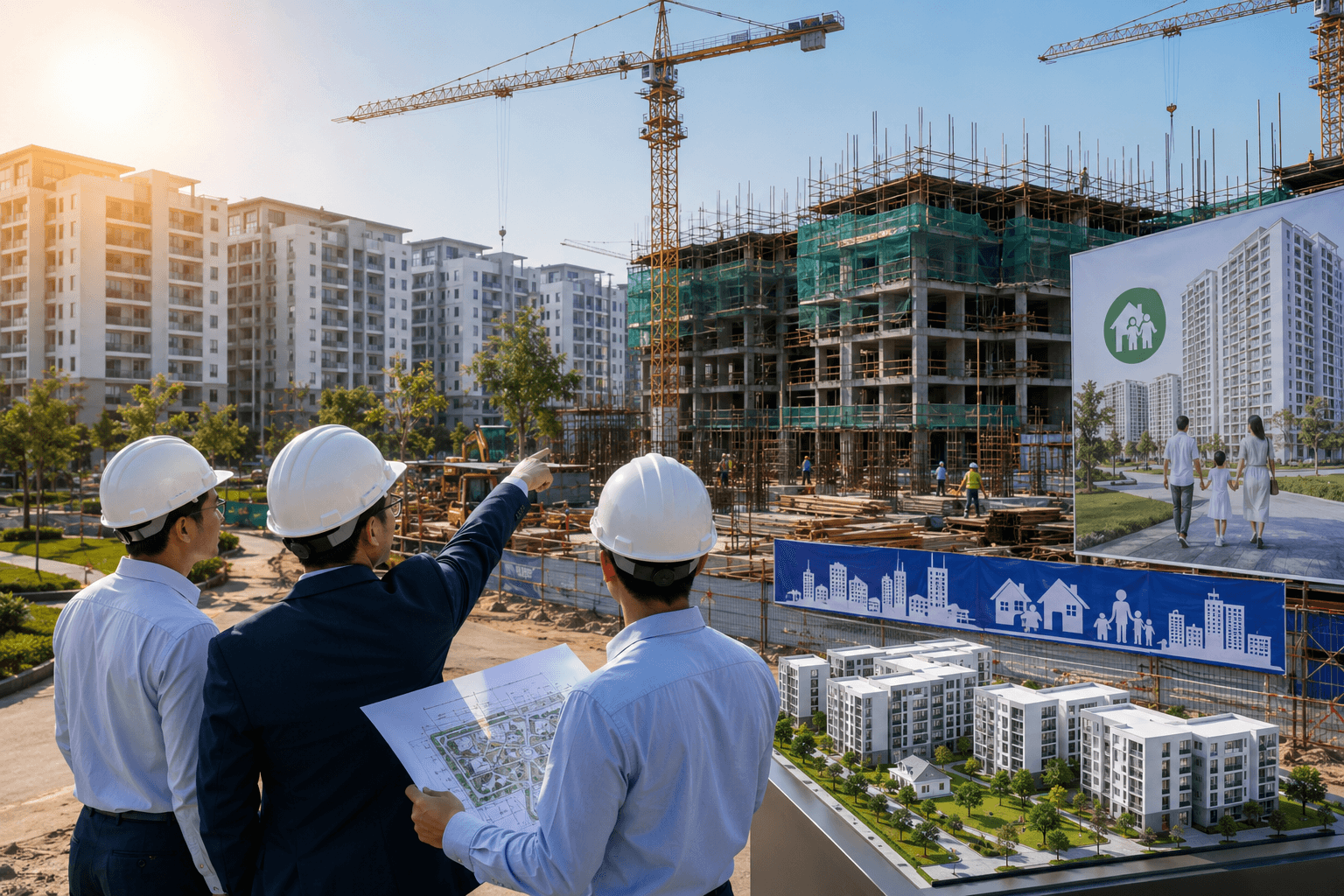 Hà Nội thành lập Tổ công tác đặc biệt về triển khai đầu tư xây dựng nhà ở xã hội