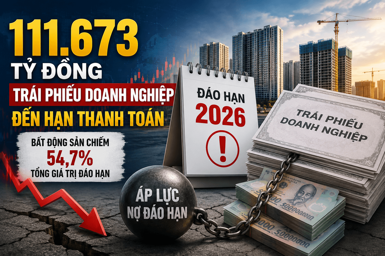 Hơn 111.000 tỷ đồng trái phiếu doanh nghiệp sẽ đáo hạn trong những tháng cuối năm