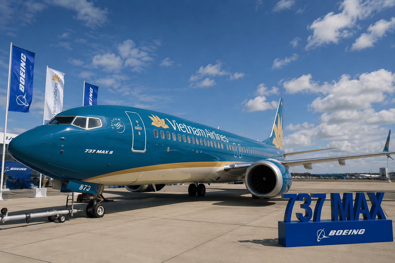 Vietnam Airlines tăng đội Boeing 737 MAX 8 lên 69 chiếc, chuẩn bị cho giai đoạn tăng trưởng mới