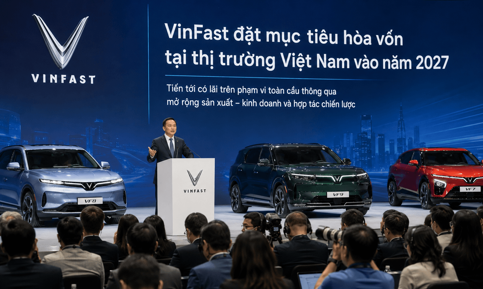 VinFast đặt mục tiêu hòa vốn vào năm 2027, sau đó có lãi toàn cầu