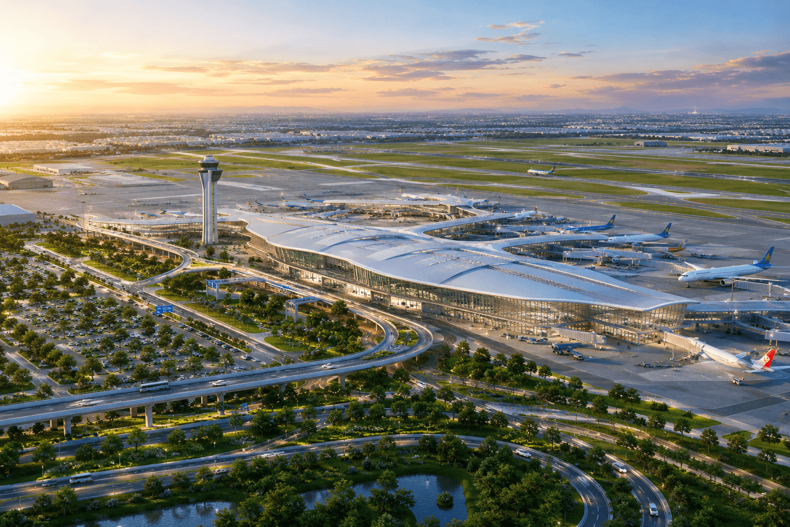 Sân bay Nội Bài chuẩn bị hoàn thiện quy hoạch chi tiết giai đoạn 2021-2030