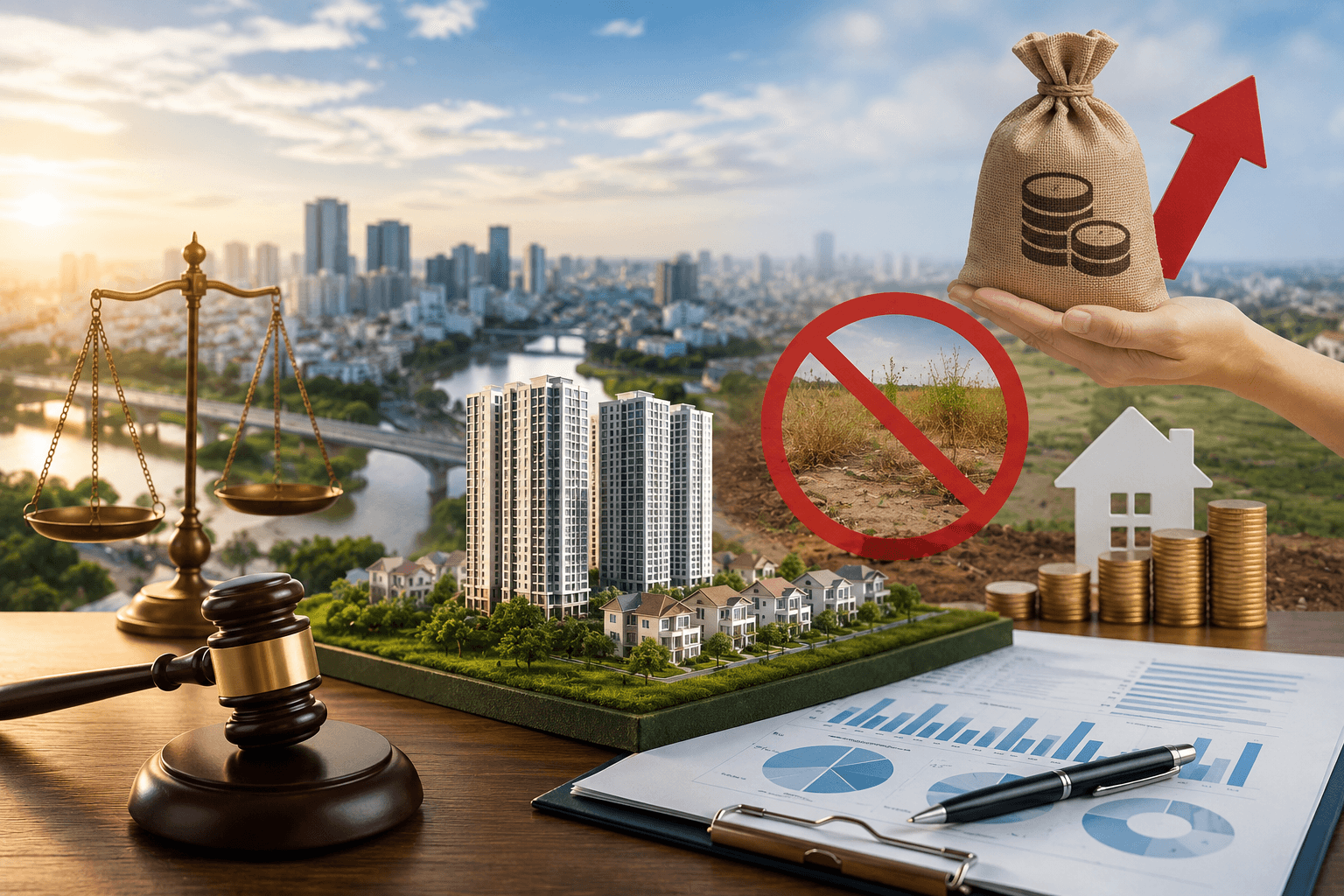 Đề xuất áp thuế cao với đất bỏ hoang và giao dịch bất động sản ngắn hạn