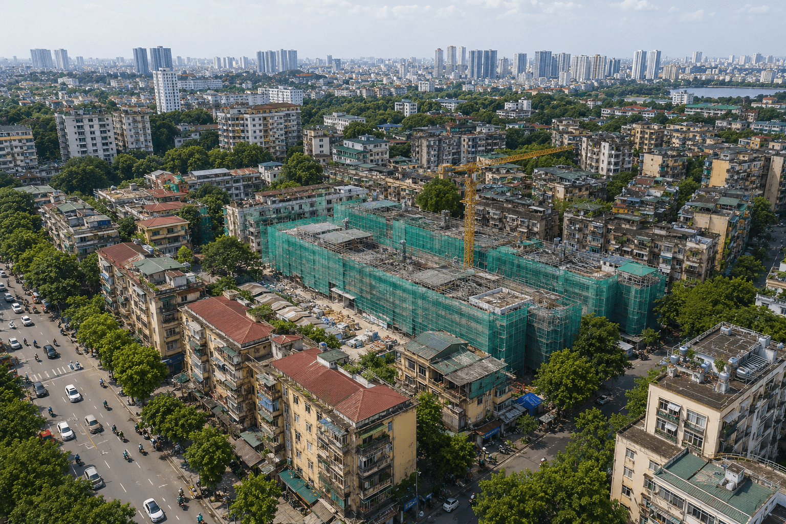 Hà Nội triển khai 8 dự án cải tạo chung cư cũ, bổ sung 3 dự án nhà ở cho thuê
