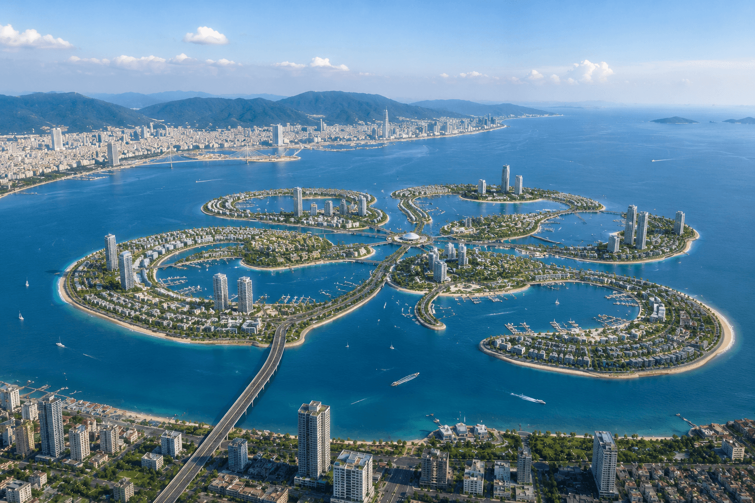 Đà Nẵng sắp có khu đô thị lấn biển 15 tỷ USD với 5 đảo nhân tạo