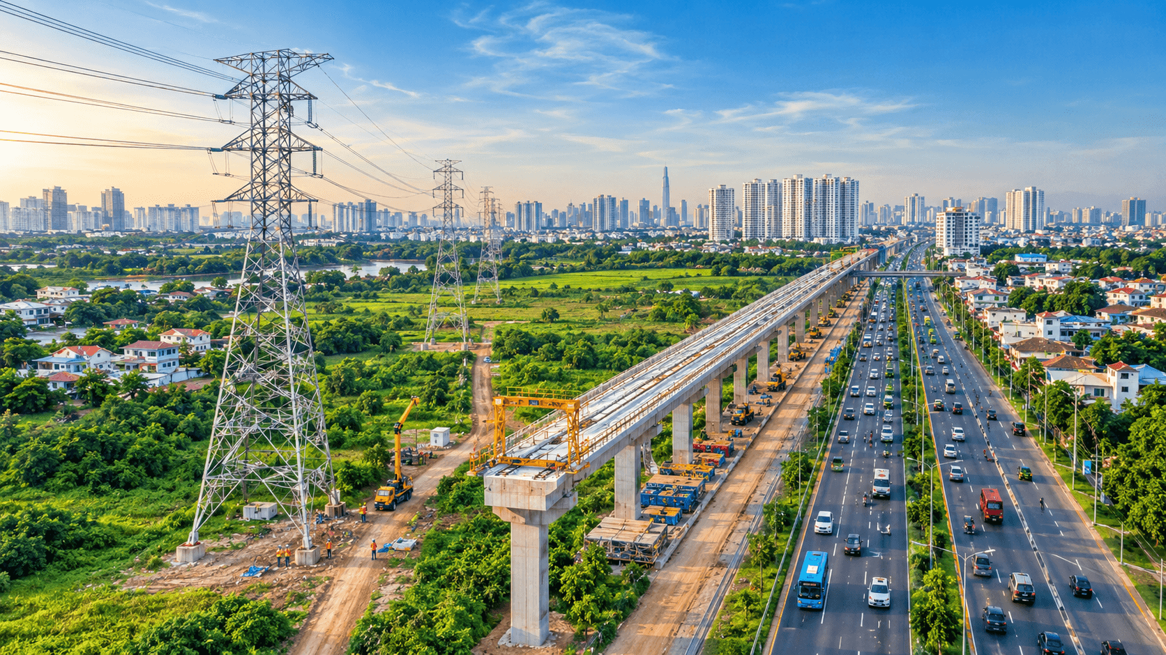 EVNNPT hoàn thành đường dây 500/220kV Nho Quan - Phủ Lý - Thường Tín