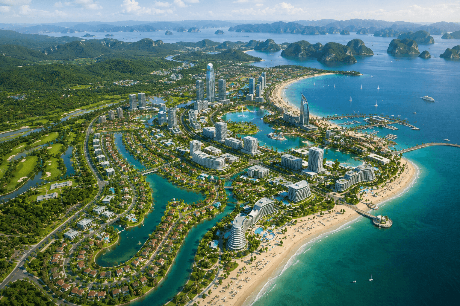 Quảng Ninh nghiên cứu siêu đô thị du lịch 5.000 ha tại Khu kinh tế Vân Đồn
