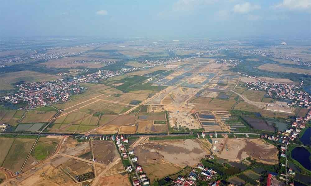 Siêu sân bay lớn nhất miền Bắc tăng tốc thi công, nhiều hạng mục dần thành hình