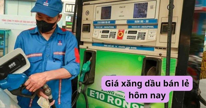 Giá xăng tăng, dầu giữ nguyên Từ 0h ngày 1/7