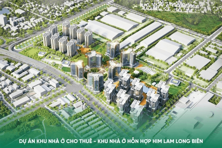 Him Lam khởi công dự án nhà ở cho thuê 29.000 tỷ đồng tại Long Biên