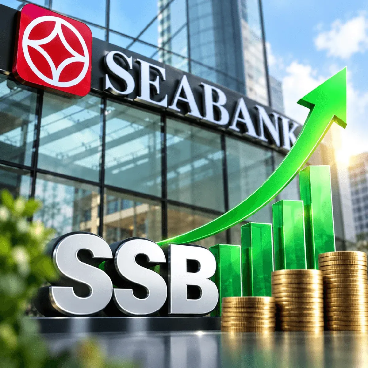 SSB lập đỉnh, tăng gần 50% trong chưa đầy một tháng