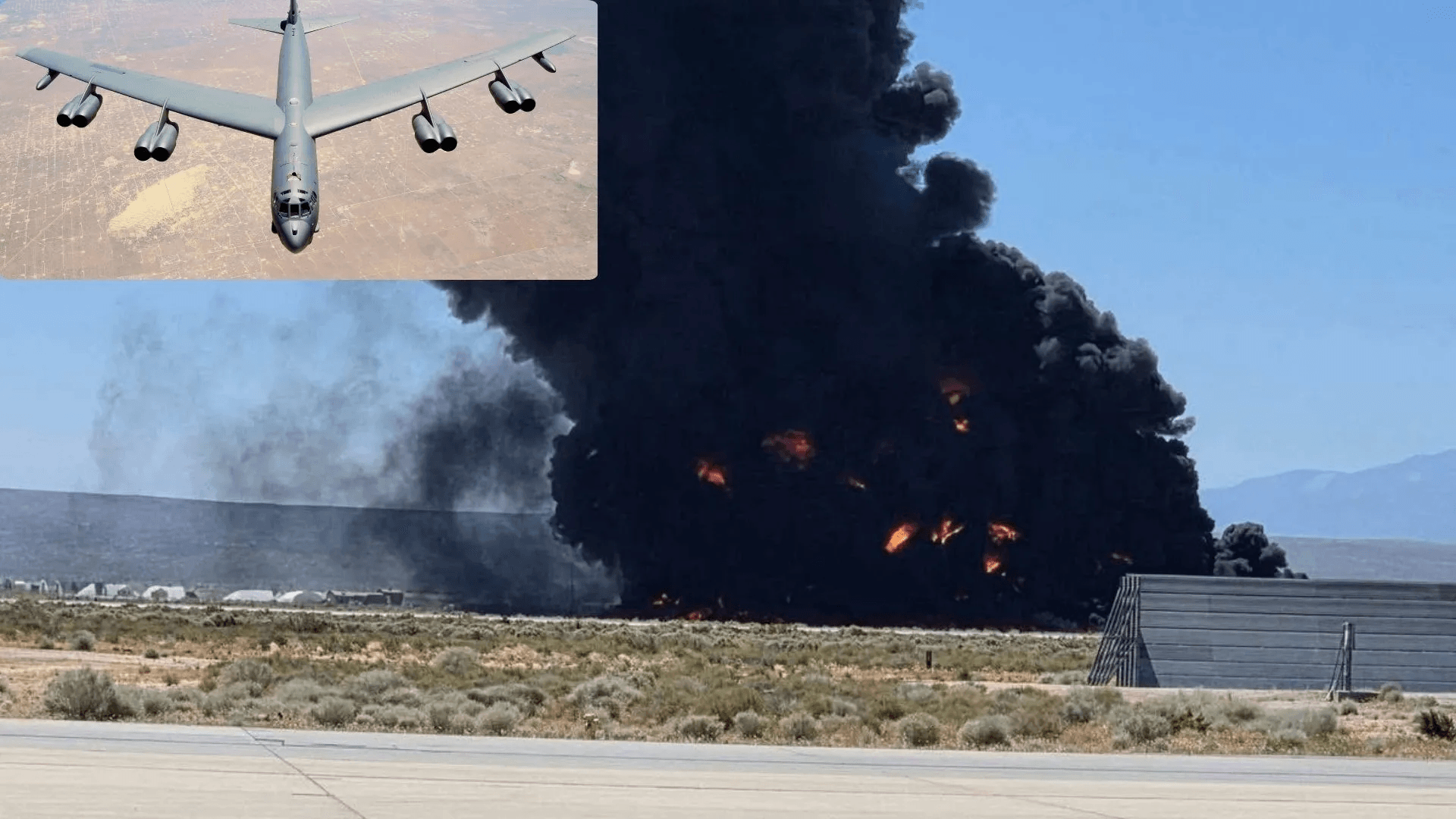 Thảm kịch B-52 tại California: 8 thành viên tổ bay Không quân Mỹ không qua khỏi