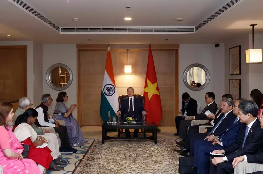 General Secretary and President To Lam: People-to-people exchanges are a sustainable foundation of Vietnam-India friendship
