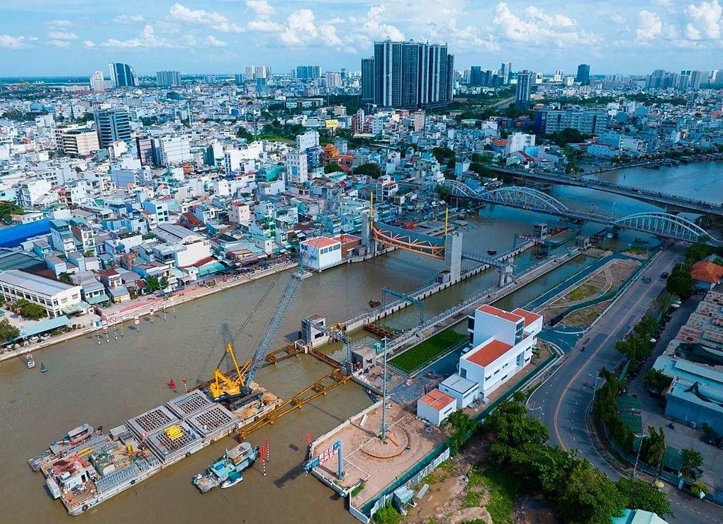 Dự án chống ngập 14.400 tỷ đồng tại TP.HCM sắp vận hành sau 10 năm