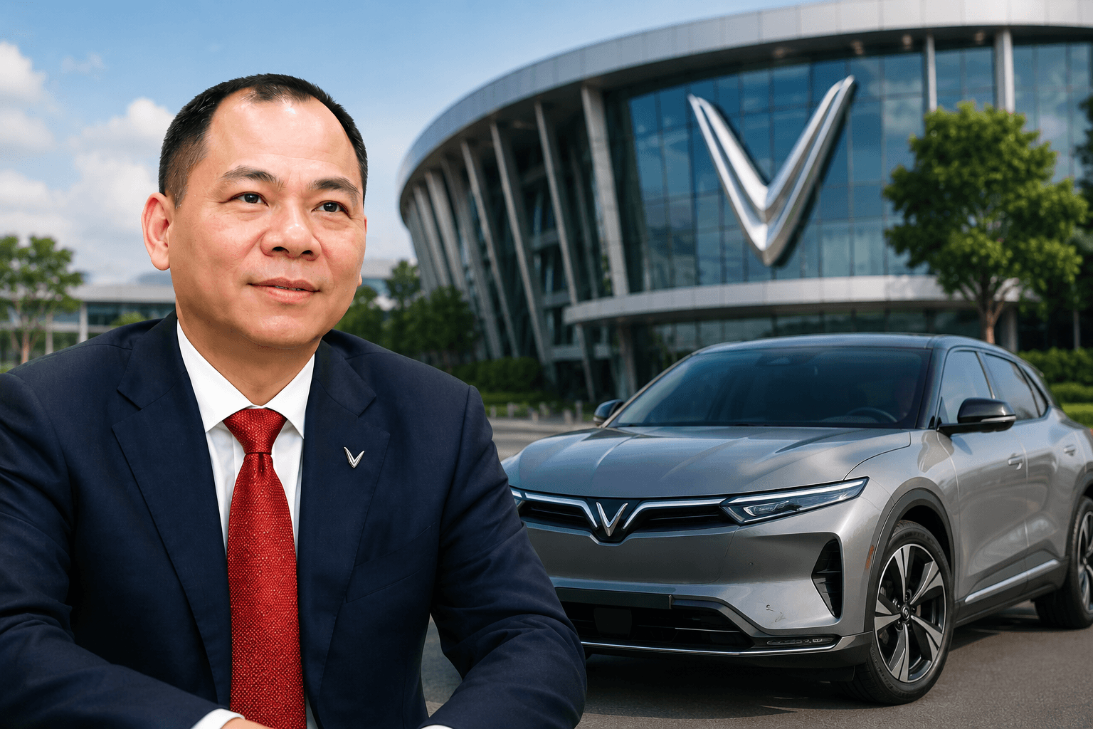 Ông Phạm Nhật Vượng rời ghế Tổng Giám đốc VinFast