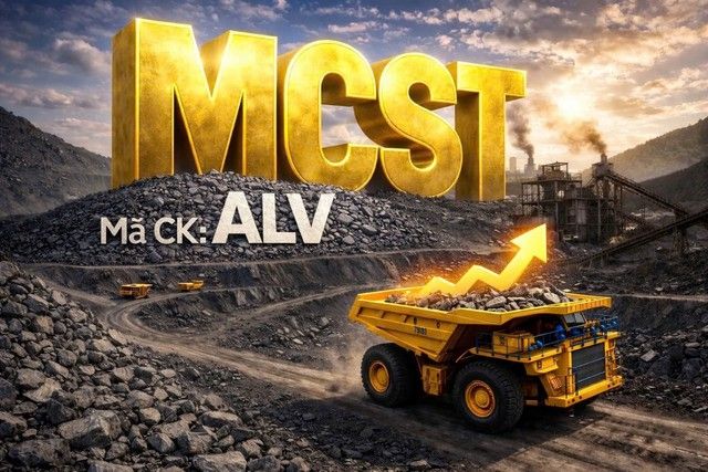 Tập đoàn MCST (ALV): tiến sang mảng kinh doanh than; lợi nhuận ròng năm 2025 tăng 25%.