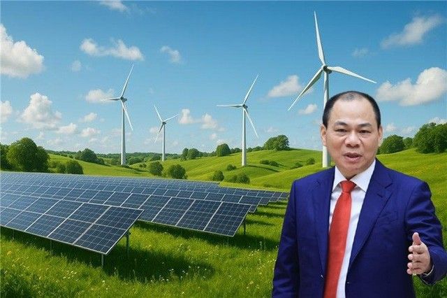 Phạm Nhật Vượng thành lập VinEnergo Holding với vốn điều lệ khoảng 80 nghìn tỷ đồng; bóng dáng một tỷ phú khác tham gia góp vốn.