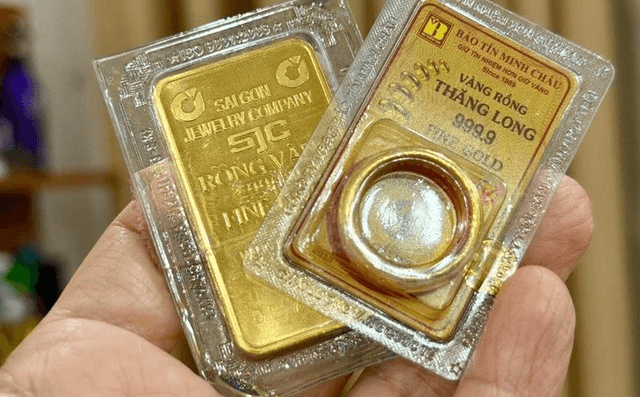 Giá vàng miếng SJC và vàng nhẫn trơn sáng ngày 26/5/2026