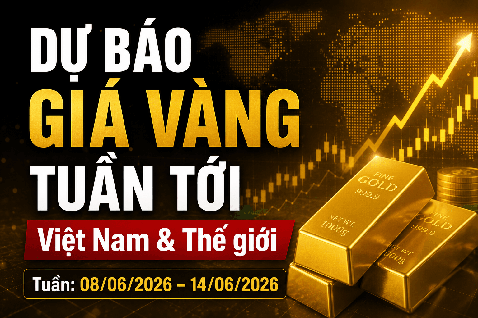 Dự báo giá vàng tuần tới: sjc về đâu sau cú lao dốc 15 triệu?
