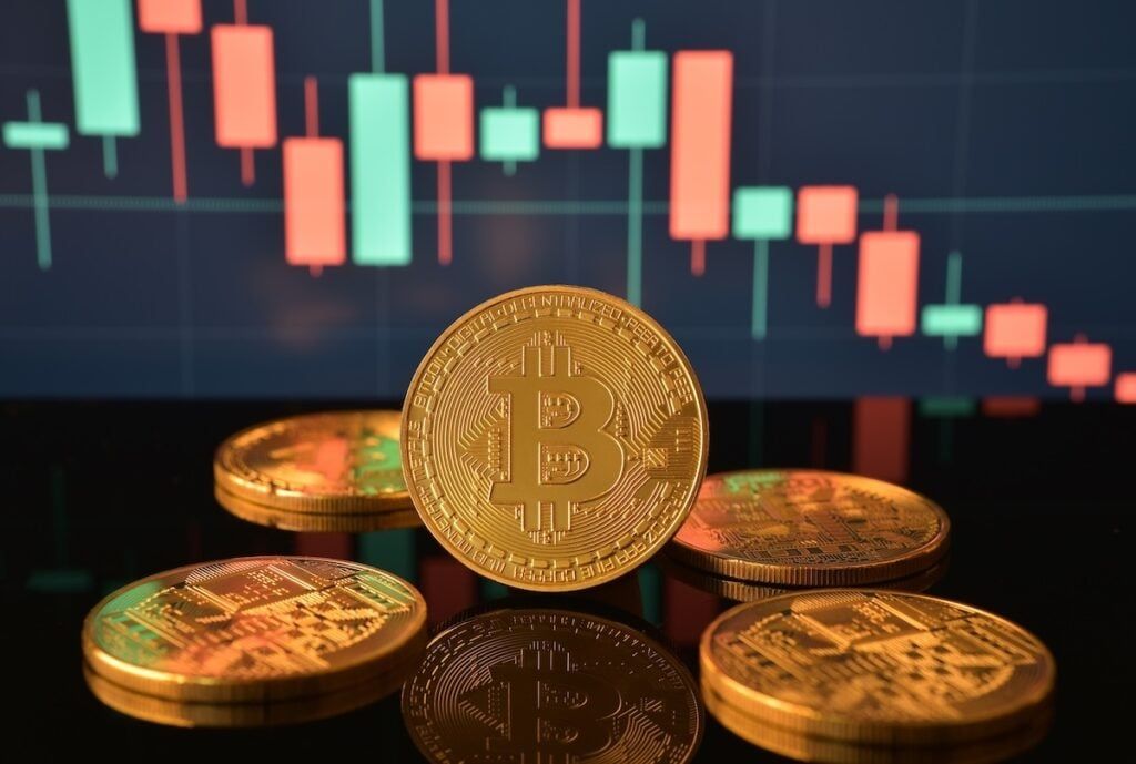 Bitcoin, Ethereum, XRP, and Dogecoin slide as Fed hawkish shift prompts BTC upside target if $64,000 holds as support