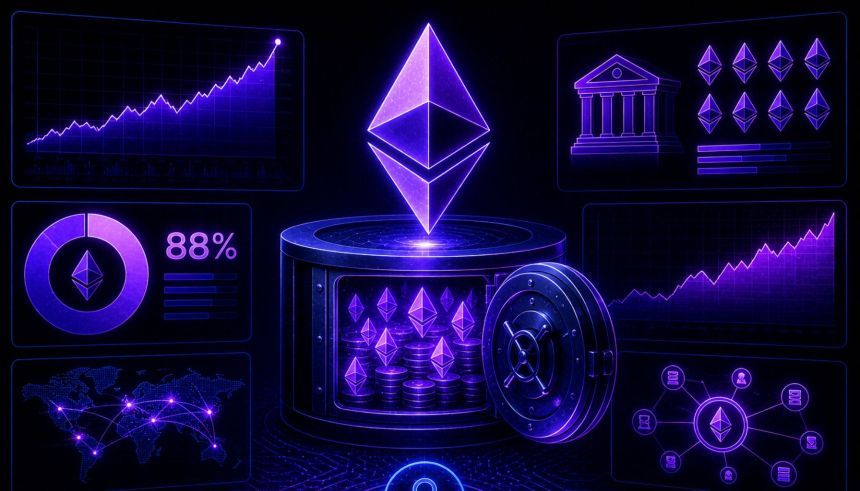 Bitmine crosses $10 billion in staked Ethereum as 88% of its holdings are locked in