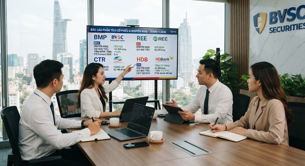 BMP REE HDB được khuyến nghị tích cực CTR duy trì trung lập