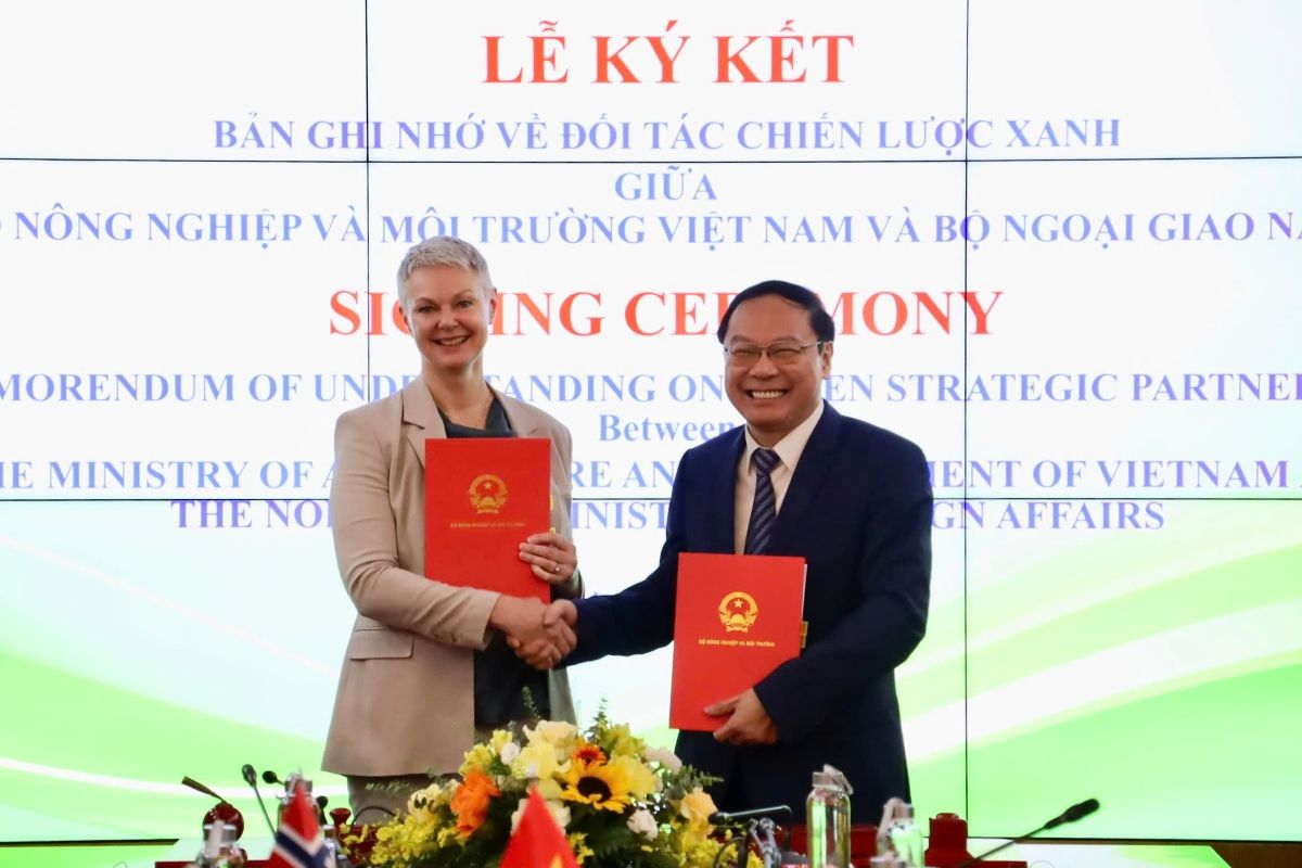 Vietnam and Norway Sign Memorandum of Understanding on Green Strategic ...
